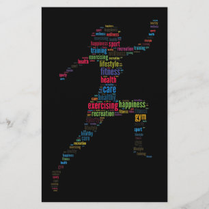 Flyer Chica de fitness