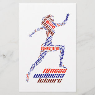 Flyer Chica de fitness