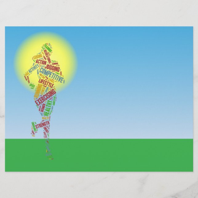 Flyer Chica en ejecución (Frente)