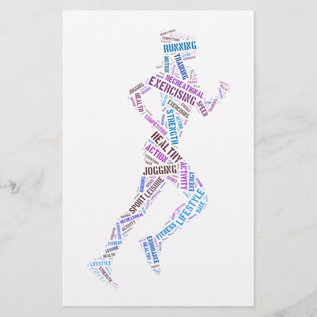 Flyer Chica en ejecución (Frente)