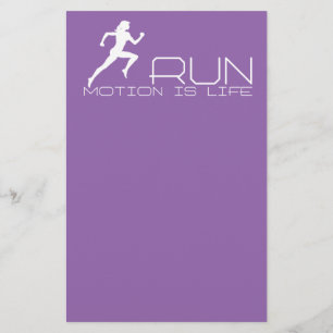 Flyer Chica haciendo jogging