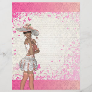 Flyer Chica rosa de verano