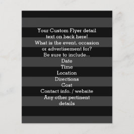 Flyer Chicas personalizados Partido de Graduación Monogr