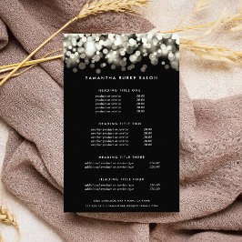 Flyer Chispa de champagne | Precios y servicios