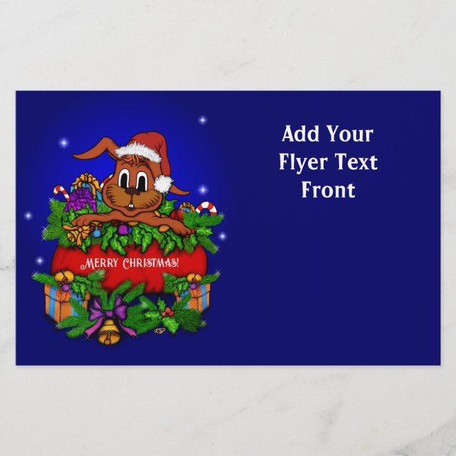 Flyer Christmas Rabbit (Frente)