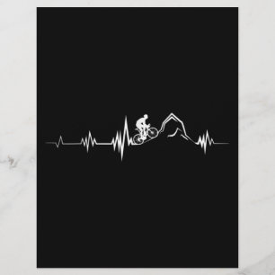 Flyer Ciclismo Carreras Heartbeat Bicicleta de montaña