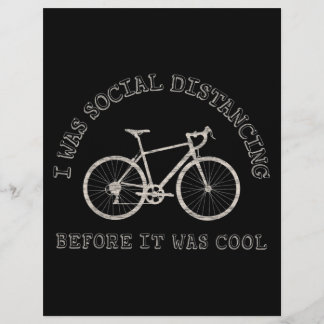 Flyer Ciclismo Lover Bicicleta Ciclismo Distancia social