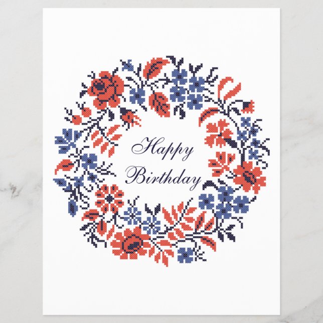 Flyer Ciclo de flores (Frente)