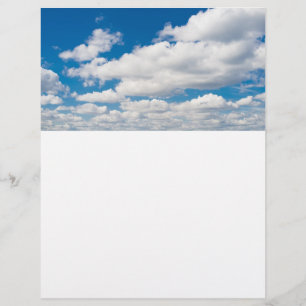 Flyer Cielo azul turbio