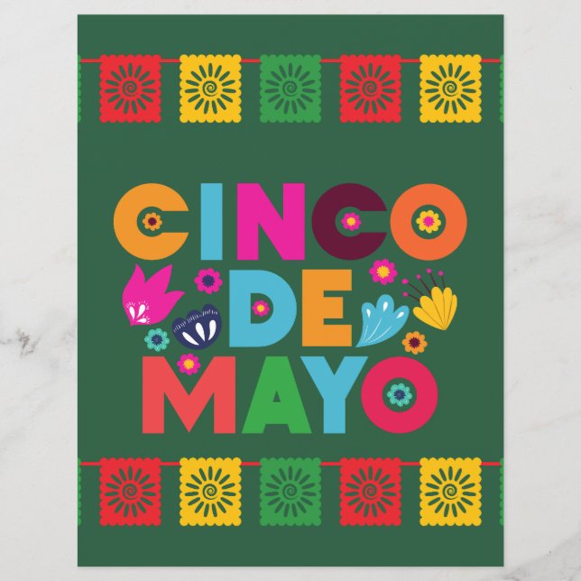 Flyer Cinco de mayo (Frente)