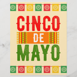 Flyer Cinco de mayo