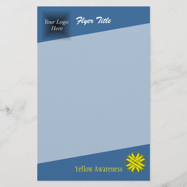 Flyer Cinta amarilla del amante por Kenneth Yoncich (Frente)