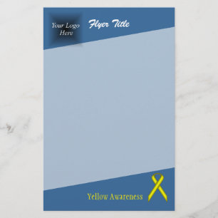 Flyer Cinta amarilla estándar de Kenneth Yoncich