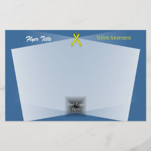 Flyer Cinta amarilla estándar de Kenneth Yoncich