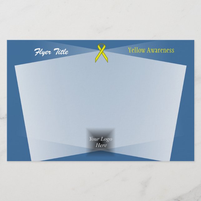 Flyer Cinta amarilla estándar de Kenneth Yoncich (Frente)