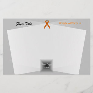 Flyer Cinta estándar naranja por Kenneth Yoncich