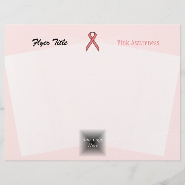 Flyer Cinta estándar rosa de Kenneth Yoncich (Frente)