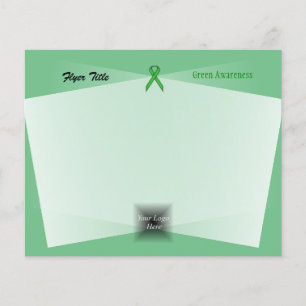 Flyer Cinta estándar verde