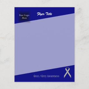 Flyer Cinta gris estándar de Kenneth Yoncich