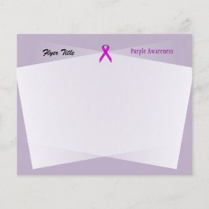 Flyer Cinta Purple Standard de Kenneth Yoncich