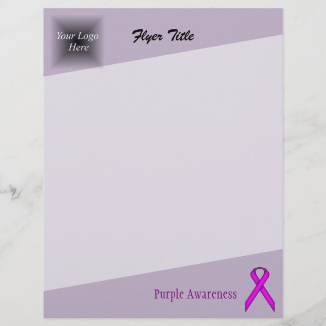 Flyer Cinta Purple Standard de Kenneth Yoncich (Frente)