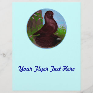 Flyer Círculo de Tumbler Rojo