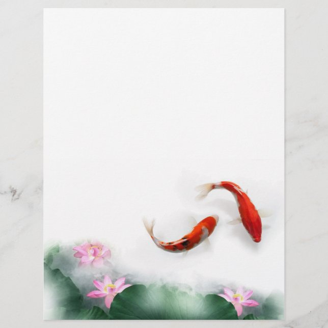 Flyer Círculos de amor | Lotus Koi Orient Hormony Art (Frente)