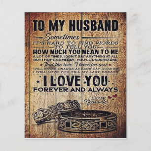 Flyer Citas Hermosas Para Mi Esposo   Regalo Para Hombre