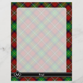 Flyer Clan Boyd Tartan