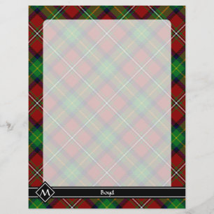 Flyer Clan Boyd Tartan