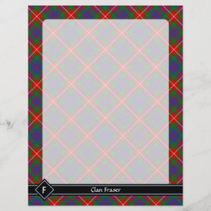Flyer Clan Fraser de Lovat Tartán