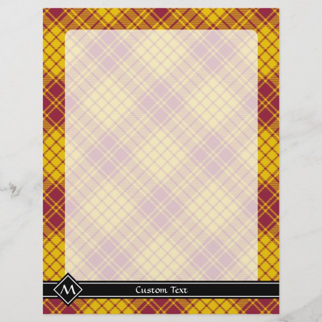 Flyer Clan MacMillan Vestido Tartán (Frente)