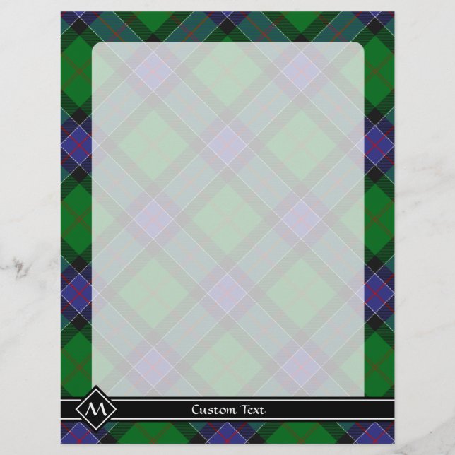 Flyer Clan Sinclair Hunting Tartan (Frente)