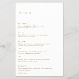 Flyer Clásico simple elegante Boda de presupuesto modern