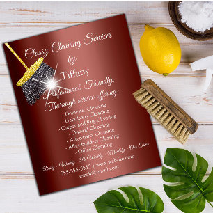 Flyer Classy Cleaning Services House Keeping Maid