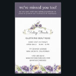 Flyer Clothing Boutique Grand Reopen Covid Safety<br><div class="desc">Una colección completa y coherente para todos los productos y suministros de su empresa. Aconsejar a los clientes de su reapertura con nuevas medidas de seguridad en vigor. Una colección de productos para promover pautas de distanciamiento social. Estos productos son excelentes para asegurar que tanto los empleados como los clientes...</div>