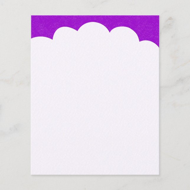 Flyer Cloud Tops - Purple (Frente)