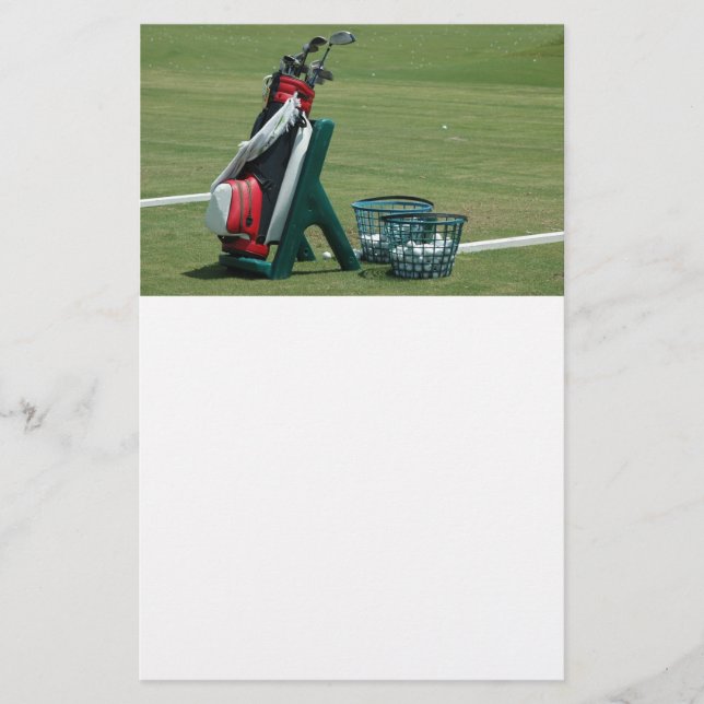 Flyer clubes de golf (Frente)