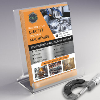 Flyer CNC Machining Company Amarillo | Oro