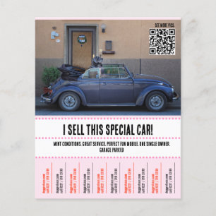 Flyer Coche para vender