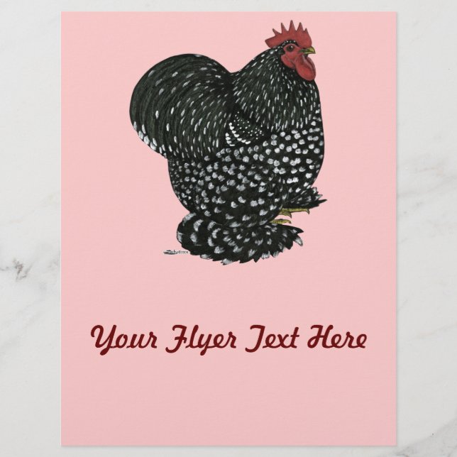 Flyer Cochin: Black Mottle (Frente)