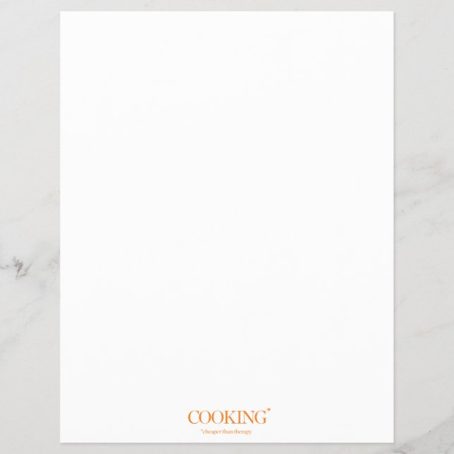 Flyer Cocina más barata que terapia (Frente)