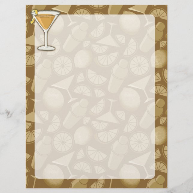 Flyer Cóctel de Sidecar (Frente)