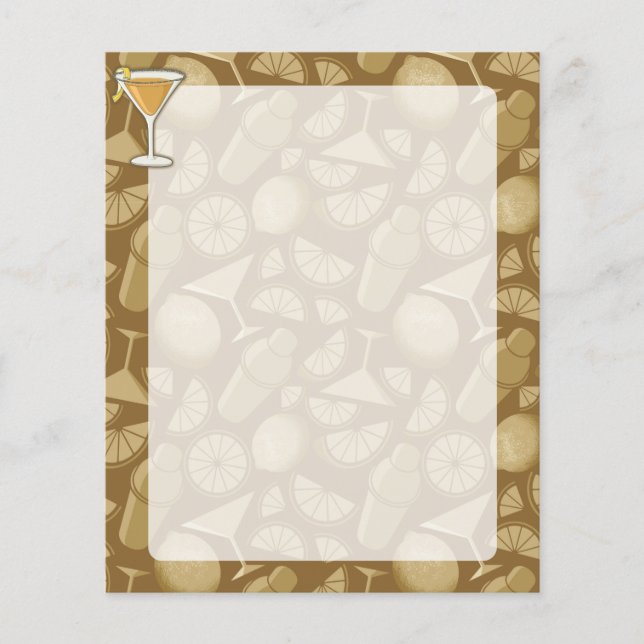 Flyer Cóctel de Sidecar (Frente)