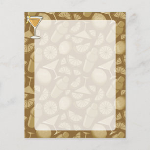 Flyer Cóctel de Sidecar