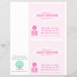 Flyer Colchones de barras de Personalizado Baby Shower r