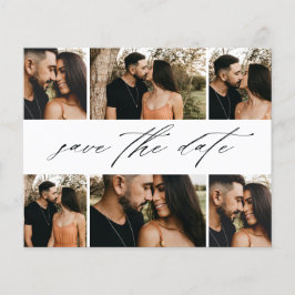 Flyer Collage de fotos Boda de script de presupuesto Gua