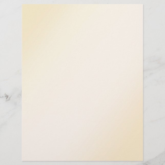 Flyer Color amarillo chillón de fondo (Frente)