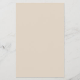 Flyer Color sólido de línea natural