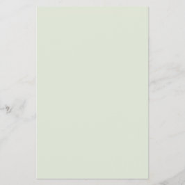 Flyer Color sólido verde de susurro